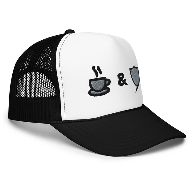 OLV Coffee & Convo Plus Foam trucker hat