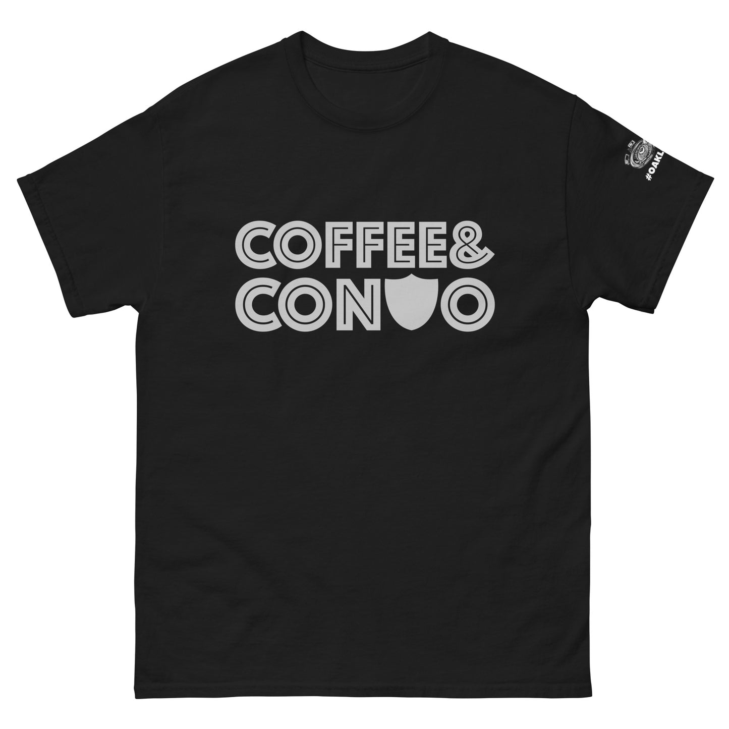 Coffee & Convo Shield Tee